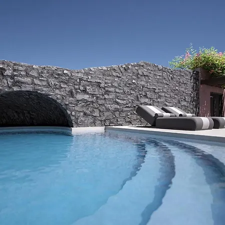 Villa Beautiful Santorini 1 Bedroom Harmony Private Pool Amazing Sea View Finikia