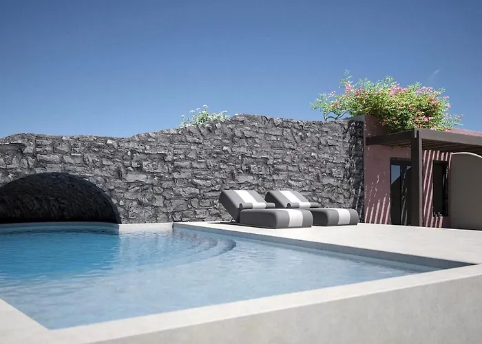 Beautiful Santorini 1 Bedroom Harmony Private Pool & Amazing * Oia